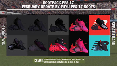 PES 2017 Boot Repack AIO FEBRUARY 2020 by FuyuPES17 Boots
