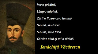 Gândul zilei: 12 iulie - Ienăchiță Văcărescu