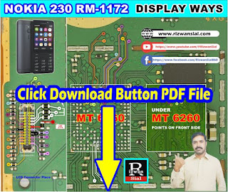 Nokia 230 RM-1172 Display Ways