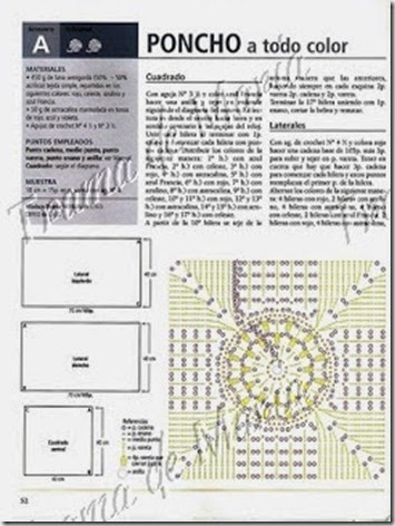 9- Poncho a Todo Color