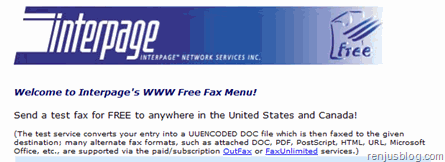 interpage fax