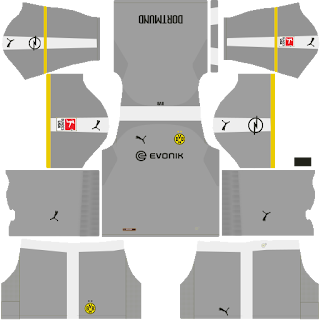 Borussia Dortmund Dream League Soccer fts 2019 DLS FTS Kits and Logo