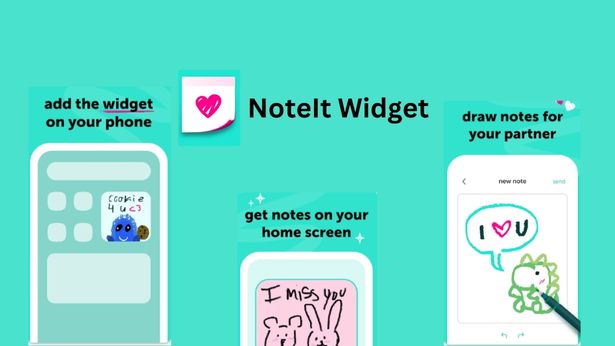 NoteIt Widget - Γράφεις στην αρχική οθόνη και το βλέπει ο φίλος σου στο κινητό του