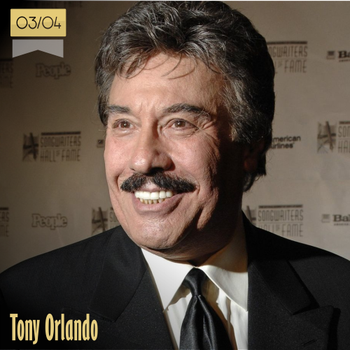 3 de abril | Tony Orlando - @TonyOrlando | Info + vídeos