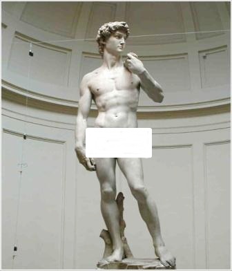 Dolphin Antik Patung David Karya Michelangelo ke 2