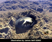 Reme, Jose Crashed UFO By James Neff provided by www.theufochronicles.com