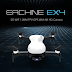 3KM e Duas Baterias Eachine EX4 rc quadcopter Drone  4k 