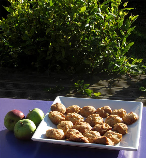 apple and cinnamon biscuits