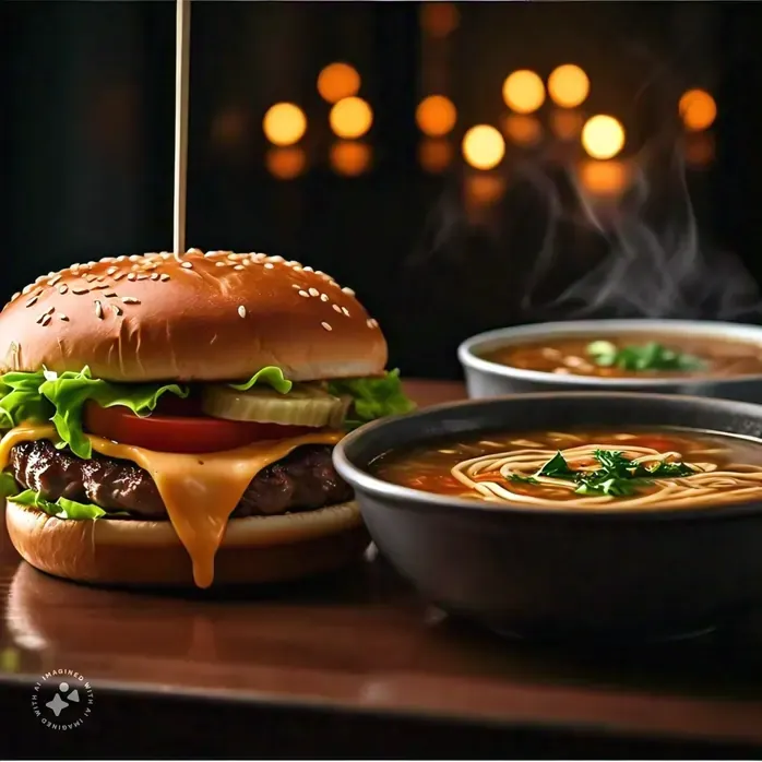 Burger and soup 20 Best Low-Cost Business Ideas