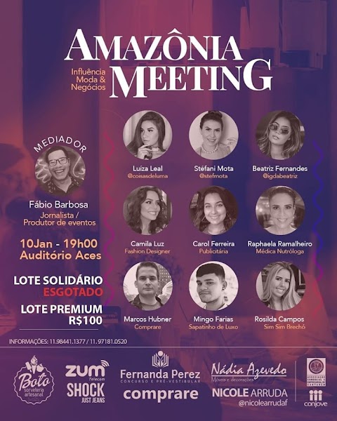 Vem aí : Amazônia Meeting 