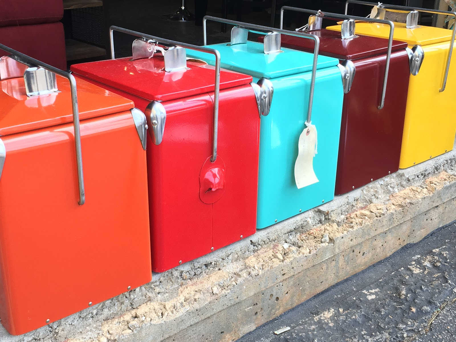 Colorful Outdoor Coolers