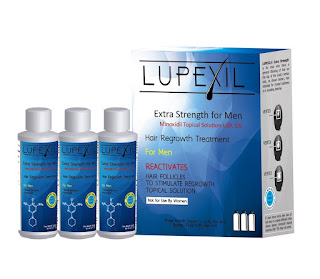 Lupexil for hair treatment: Androgenetic fall.