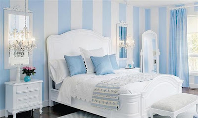 Striped Walls Bedroom Ideas