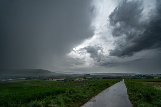 Wetterfotografie Sturmjagd Gewitterjagd Weserbergland Olaf Kerber