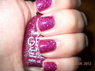 lady luck sally hansen gem crush glitters nails uñas nail polish esmaltes