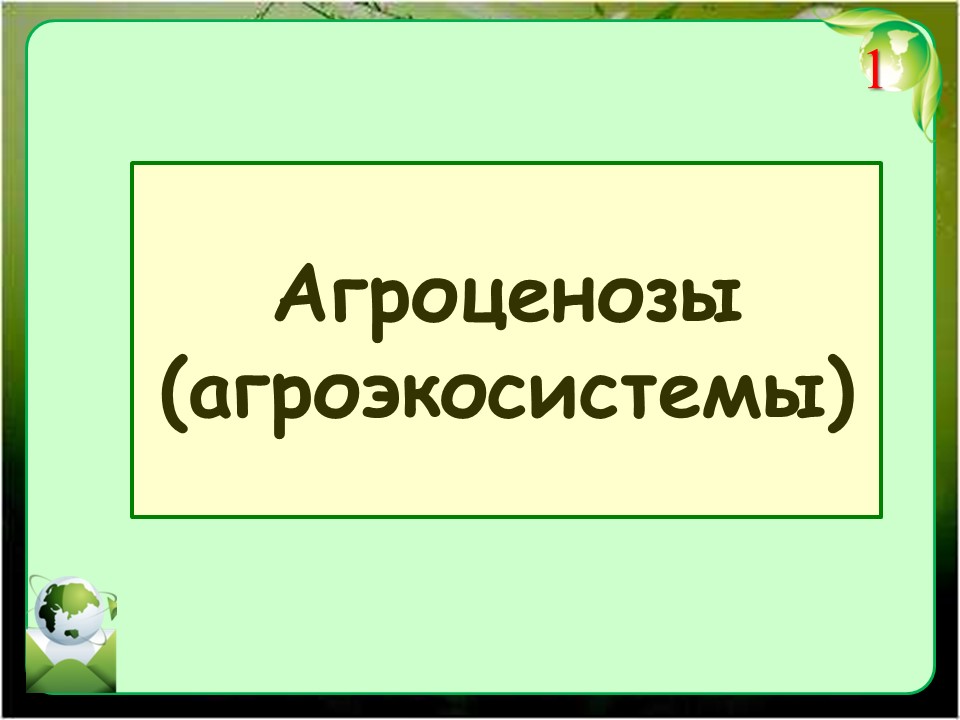 Презентация искусственные сообщества