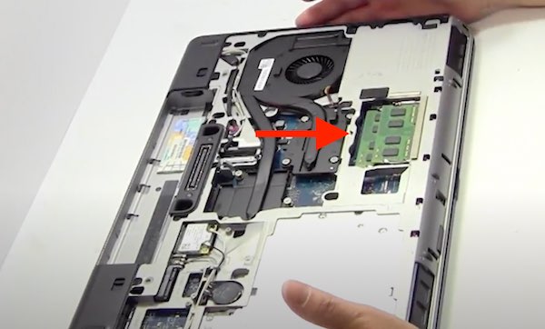 Dell Latitude E6540 motherboard and RAM slots