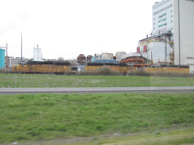 Freight Train at Albany, Oregon, on March 20, 2006