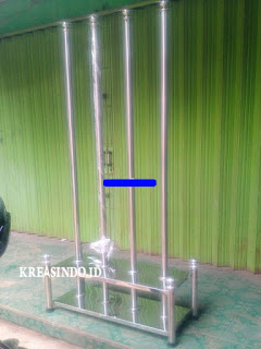 Model Tiang Bendera Pataka Stainless Dan Dalam Ruangan