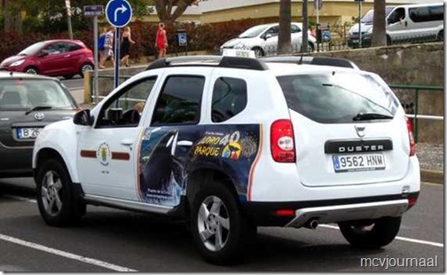 Taxi Tenerife Dacia Duster 01