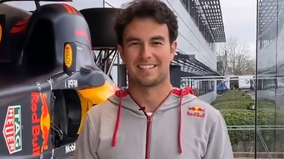 Hola, Red Bull Racing: las primeras imágenes de Checo Pérez en las instalaciones de su nueva escudería