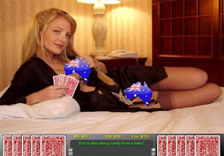 sexy poker nintendo wiiware game