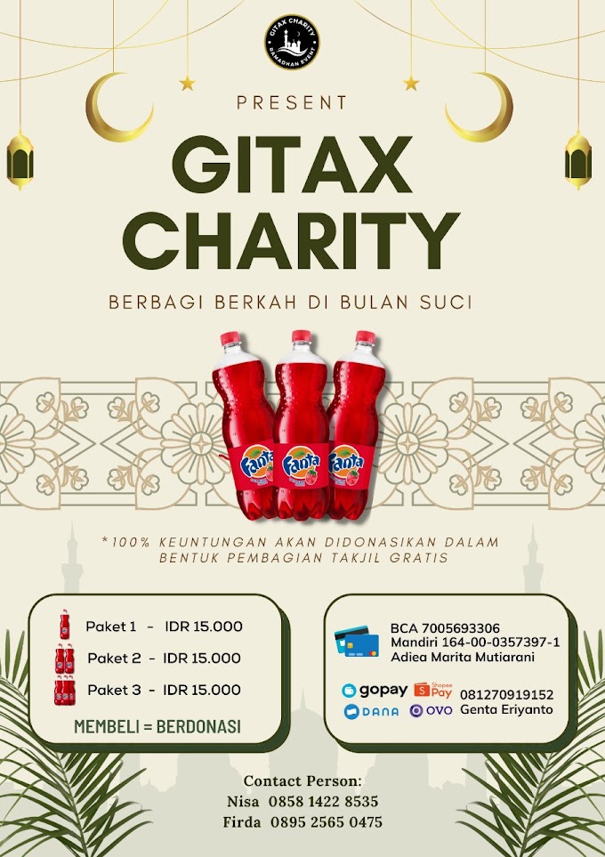 Indah Nya Berbagi Di Bulan Suci Ramadhan Bersama GITAX (GI & TAX CENTER)