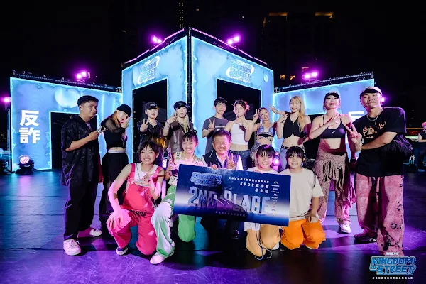 ▲左左右右獲得KPOP學生組第二名。（台中市政府警察局提供）