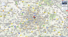 Mit My Maps selbst erstellte Karte über Berlin