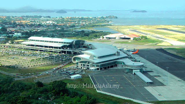 Aerial Photo of KKIA Sabah