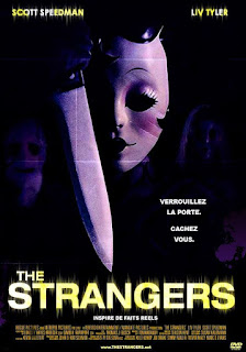 affiche française du DVD de THE STRANGERS, home-invasion avec Liv Tyler, french poster, Vérouillez la porte Cachez-vous