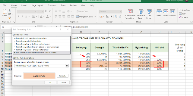 Dùng hàm INDIRECT kết hợp Data Validation giải bài toán Excel phụ thuộc