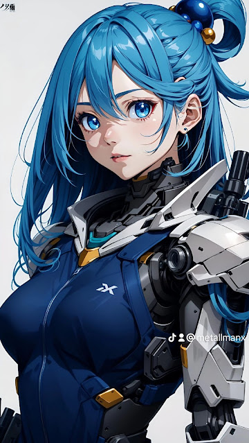 Aqua in Niji Armor