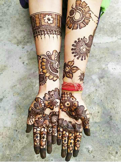 Mehndi Design Images For Raksha Bandhan