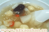 Lotus lily porridge