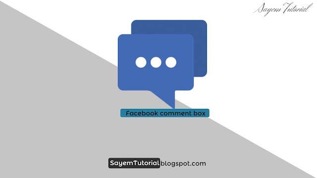How to put Facebook comment box inside Blogger website?