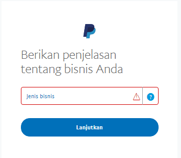 Cara Daftar Akun Paypal