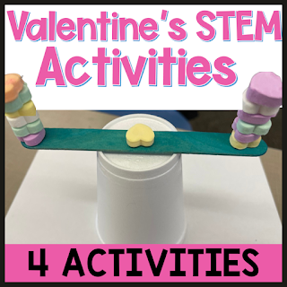 enging Valentines Day Easy Prep Activities for STEM and Fine Motor