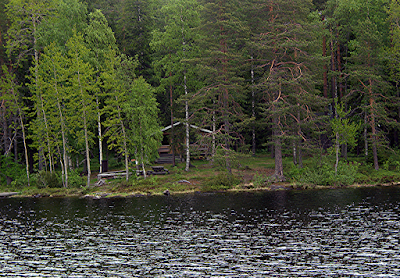 Inari, Laponia finlandesa. La cabaña del poeta