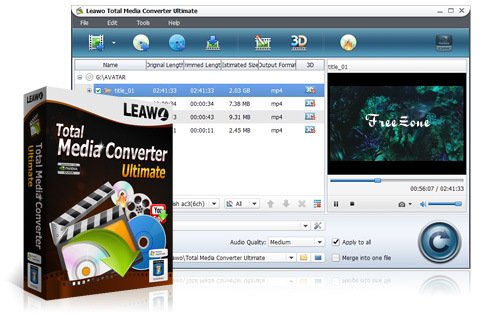 Leawo Total Media Converter Ultimate 6.1.0.0 latest edition 