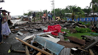 CICLON MAHASEN DEJA AL MENOS 42 MUERTOS EN BANGLADESH