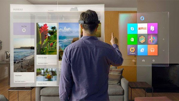 مايكروسوفت تُطلق نظارة HoloLens لكشف قدرات ويندوز 10 بمجال الواقع الافتراضي