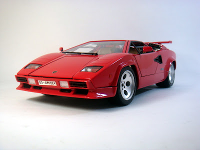 Lamborghini Countach 5000s QV Bburago I got this model at a very ch