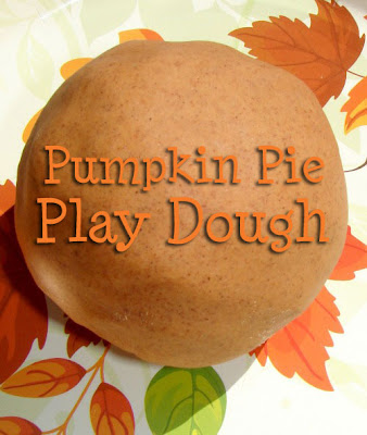 pumpkin pie play dough for fall