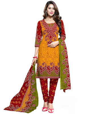 Bandhani Dress image