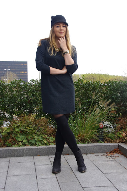 fashionblogger, hamburg, coutie blue dress,