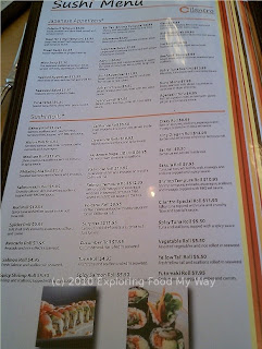 Cilantro's Menu Page 4