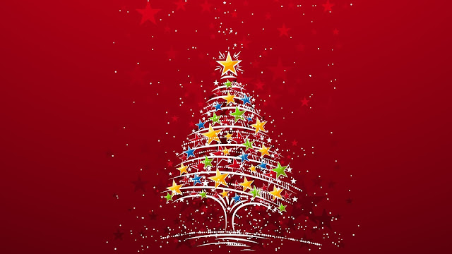 Beautiful Christmas Tree 2012 HD Wallpaper