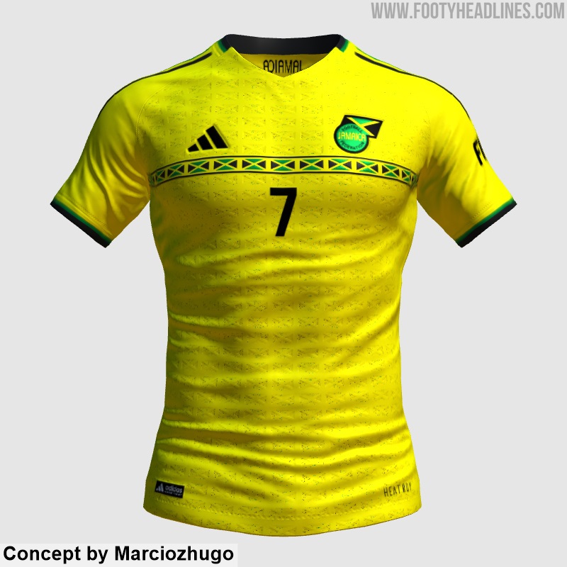 Adidas Jamaica 2023 Concept Kits - Deal Valid From January - Footy Headlines