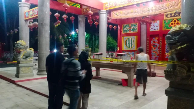Turun ke Vihara Dharma Murni, Kapolresta Barelang : Pelaku Pengrusakan Sudah Diamankan Diduga Mengalami Gangguan Jiwa